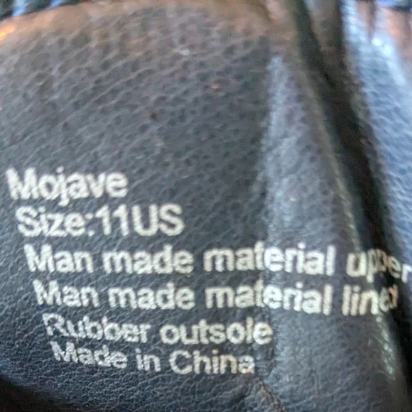 😎 SALE 😎 NIB Hawke & Co Mojave Men's Black Suede Chukka Boots Sz. 11 - Picture 8 of 9